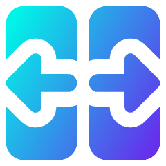 Table Cell Split Icon from Core Gradient Set