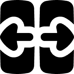 Table Cell Split Icon from Flex Solid Set