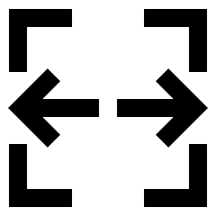 Table Cell Split Icon from Sharp Line Set