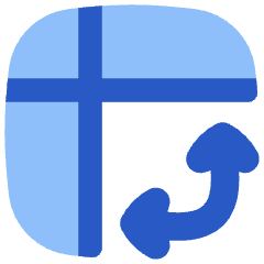Table Chart Pivot Icon from Flex Flat Set