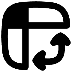 Table Chart Pivot Icon from Flex Remix Set