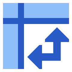 Table Chart Pivot Icon from Sharp Flat Set