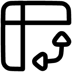 Table Chart Pivot Icon from Plump Line Set
