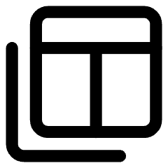 Table Stack Icon from Core Line Set