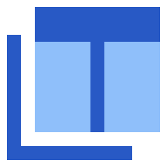 Table Stack Icon from Sharp Flat Set