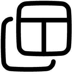 Table Stack Icon from Plump Line Set
