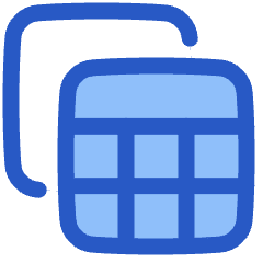 Table View Reports Icon from Plump Duo Set