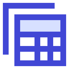 Table View Reports Icon from Sharp Duo Set