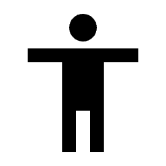 Accessibility Fill Icon from Sharp Fill - Streamline Material Set