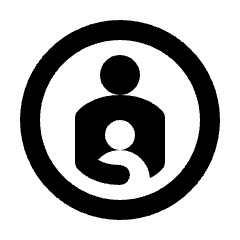 Account Child Icon from Rounded Line - Streamline Material Set