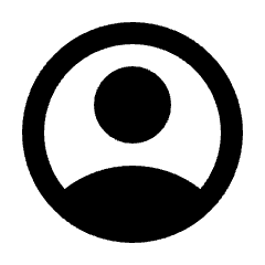 Account Circle Fill Icon from Rounded Fill - Streamline Material Set