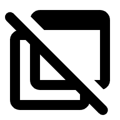 Ad Group Off Icon from Rounded Line - Streamline Material Set