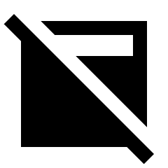 Ad Off Fill Icon from Sharp Fill - Streamline Material Set