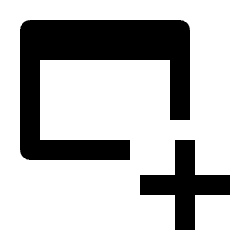 Add Ad Alt Fill Icon from Outlined Fill - Material Pro Set