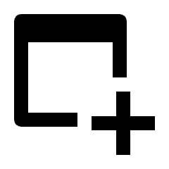 Add Ad Icon from Outlined Line - Streamline Material Set