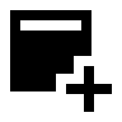 Add Ad Fill Icon from Sharp Fill - Streamline Material Set