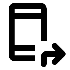 App Shortcut Icon from Rounded Line - Material Pro Set