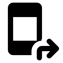 App Shortcut Fill Icon from Rounded Fill - Streamline Material Set