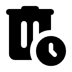 Auto Delete Fill Icon from Rounded Fill - Streamline Material Set