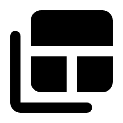 Backup Table Fill Icon from Rounded Fill - Material Pro Set