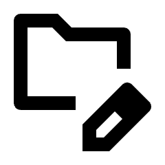 Bookmark Manager Icon from Outlined Line - Streamline Material Set