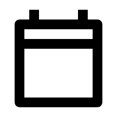 Calendar Today Icon from Outlined Line - Streamline Material Set