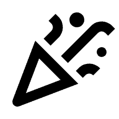 Celebration Icon from Outlined Line - Streamline Material Set