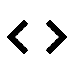 Code Icon from Sharp Line - Streamline Material Set