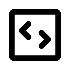 Connection Integration System Api Icon from Rounded Line - Streamline Material Set