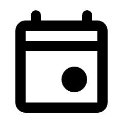 Event Icon from Rounded Line - Streamline Material Set