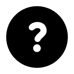 Help Fill Icon from Rounded Fill - Material Pro Set