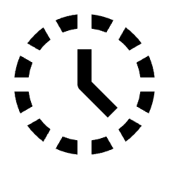 History Toggle Off Fill Icon from Outlined Fill - Streamline Material Set