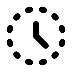 History Toggle Off Fill Icon from Rounded Fill - Streamline Material Set