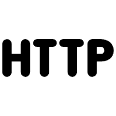 Http Icon from Rounded Line - Streamline Material Set