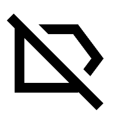 Label Off Icon from Sharp Line - Streamline Material Set