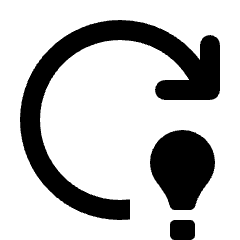 Model Training Icon from Rounded Line - Streamline Material Set