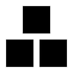 Module Fill Icon from Sharp Fill - Streamline Material Set