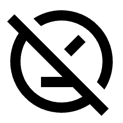 Offline Pin Off Icon from Sharp Line - Material Pro Set