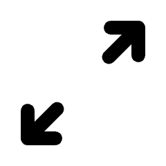 Pan Zoom Icon from Rounded Line - Material Pro Set