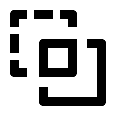 Pathfinder Crop Icon from Outlined Line - Streamline Material Set