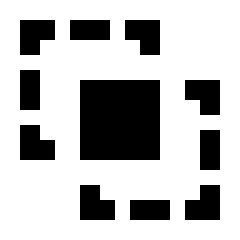 Pathfinder Intersect Fill Icon from Sharp Fill - Material Pro Set