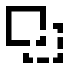 Pathfinder Minus Front Alt Icon from Sharp Line - Streamline Material Set