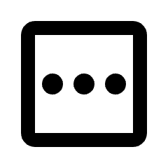 Pending Square Icon from Rounded Line - Streamline Material Set