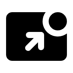 Pin Invoke Fill Icon from Rounded Fill - Streamline Material Set