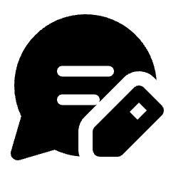 Rate Review Alt Fill Icon from Rounded Fill - Streamline Material Set