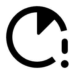 Running With Errors Icon from Rounded Line - Streamline Material Set