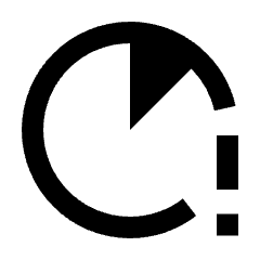 Running With Errors Fill Icon from Sharp Fill - Streamline Material Set