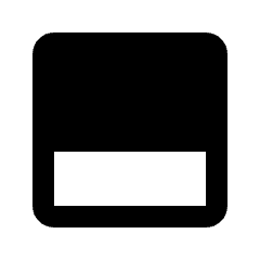 Scrollable Header Fill Icon from Rounded Fill - Streamline Material Set