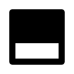Scrollable Header Fill Icon from Outlined Fill - Streamline Material Set