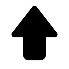 Shift Fill Icon from Rounded Fill - Streamline Material Set